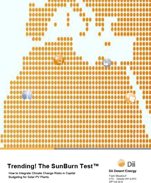 the sun burn test